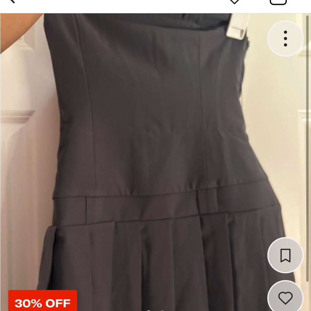Fashion Nova Charcoal Mini Dress